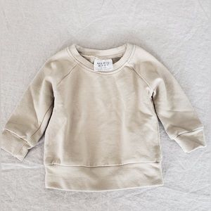 Mebie Baby French Terry Crewneck Sweater - Gender Neutral